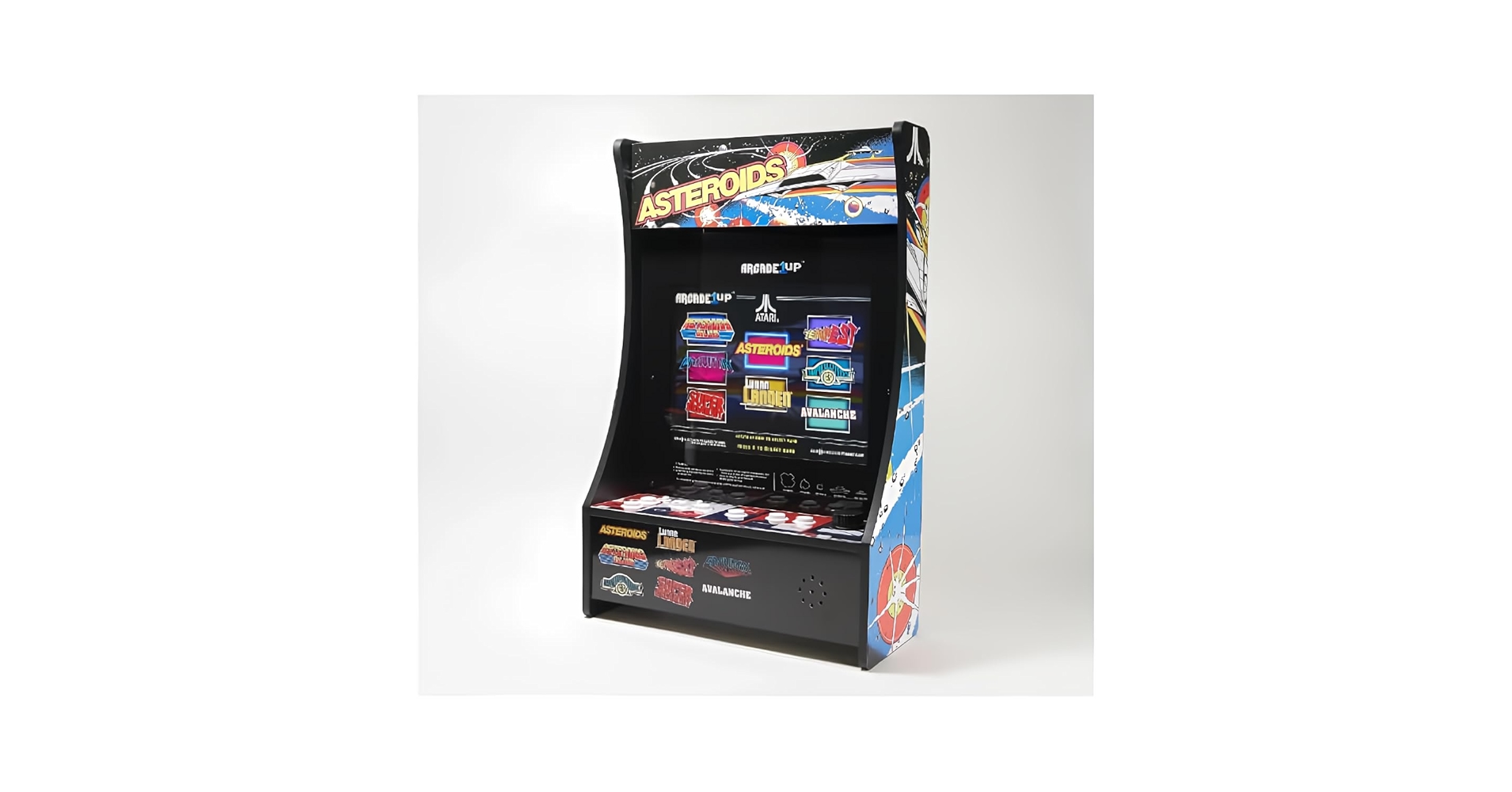 Arcade1Up アタリ アステロイド ATARI ASTEROIDS Asteroids Arcade1Up Party-Cade Retro Arcade Game Includes